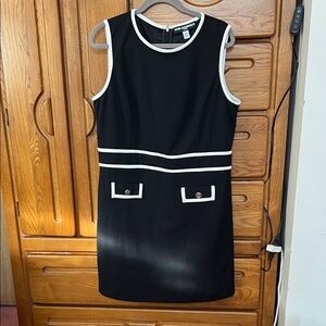 Karl Lagerfeld Black and White Dress